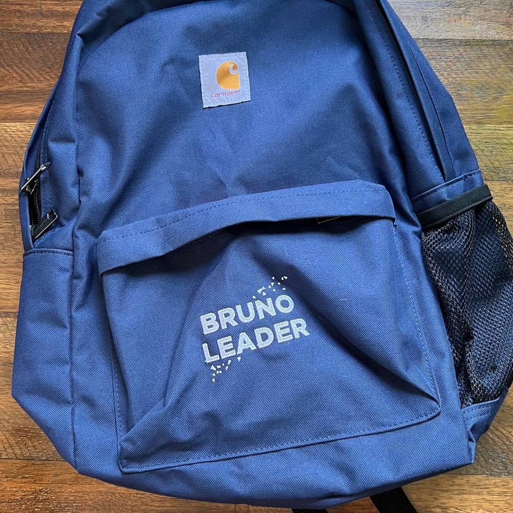 Carhartt Navy Backpack with Front Pocket